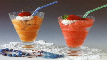 Γρανίτα Ροδάκινο – Sorbet Βέφα Αλεξιάδου